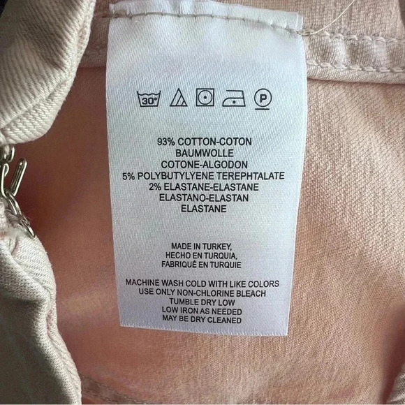 Free People Size 6 Light Pink Mini Skirt - Picture 4 of 5